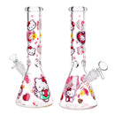 SC 10" I Love Kittys Beaker Bong