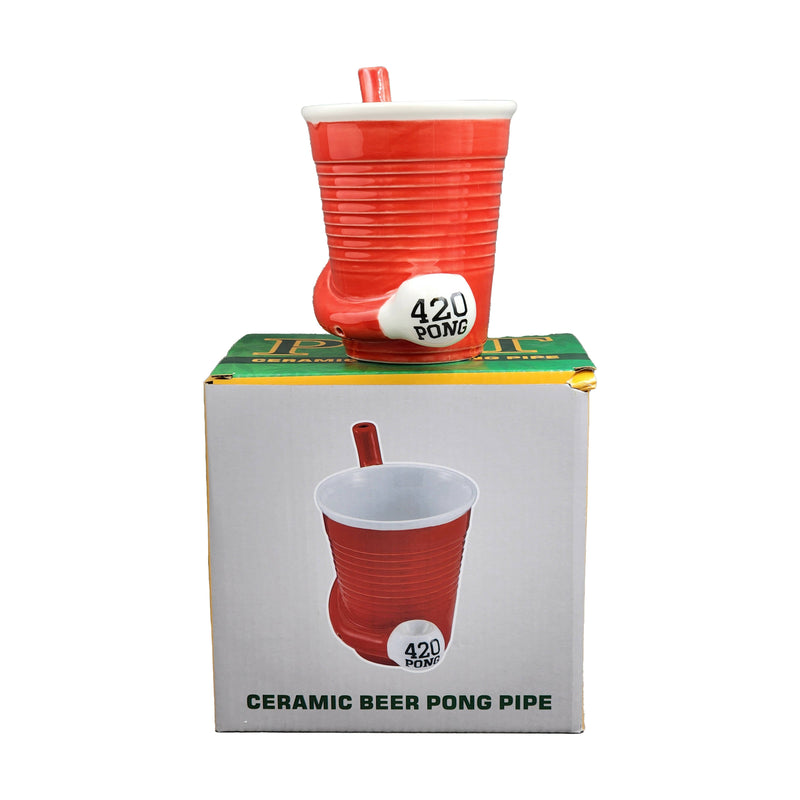 O Beer pong pipe Mug