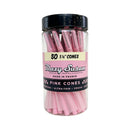 SC Pink Blazy Susan Cones 1 1/4 50 ct jar