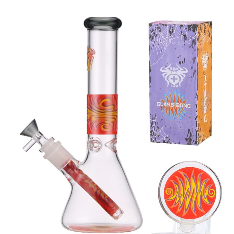 O Xtreme | 10" Glass water bong [K4]