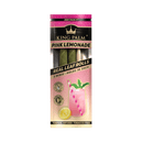 King Palm | 2 Mini Hand-Rolled with flavor tips Box of 20 Leaf Wrap Cannatron Pink lemonade