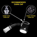 Honeybee Herb - HONEY & MILK - 45° Banger Bowl · Banger · Oil Burner Honeybee Herb