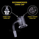 Honeybee Herb - HONEY MUG QUARTZ BANGER - 90° DEGREE | YL Bowl · Banger · Oil Burner Honeybee Herb