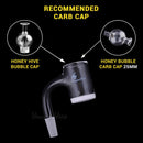 Honeybee Herb - HONEY & MILK BEVEL | BL Banger Bowl · Banger · Oil Burner Honeybee Herb