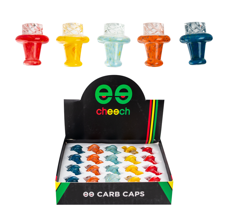 SC Cheech Carb Cap display 20 count Set C