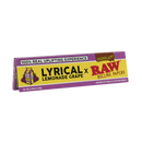 RAW x Lyrical Lemonade Grape Rolling Papers | King Size Wide (50 Packs/Box) King Size ONE