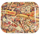 Raw Metal Rolling Tray - Mix Pack Design