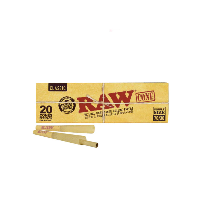 O RAW Classic pre-rolled cones single size 70/30