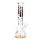 SC Red Eye Glass 15" Owl Beaker with Fillacello art