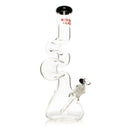 SC Red Eye Glass 16" 7mm Double Zong Bong