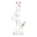 SC Red Eye Glass 16" 7mm Double Zong Bong