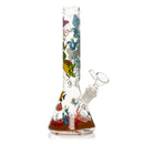 SC Red Eye Glass 10" Reefer Madness Beaker Bong