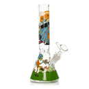 SC Red Eye Glass 10" Night of the Living Dead Zombie Beaker Bong