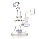 Red Eye 5" Concentrate Rig Assorted Colours Glass Bong Smoking Cat Distribution Purple