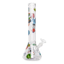 SC Red Eye Glass 15" Glow in the Dark Lost in Space Beaker Bong