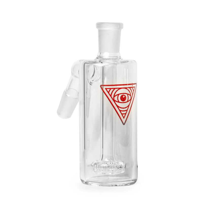 SC Red Eye Glass 14mm 45 degree Clear Ash Catcher