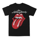 Rolling Stones | “Solid Tongue” Unisex Black T-Shirt - Officially Licensed Short Sleeve Philcos Medium