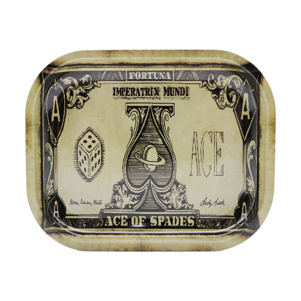 Metal Rolling Tray - Ace of Spades