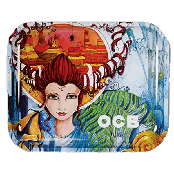 OCB Metal Rolling Tray - Artist Design
