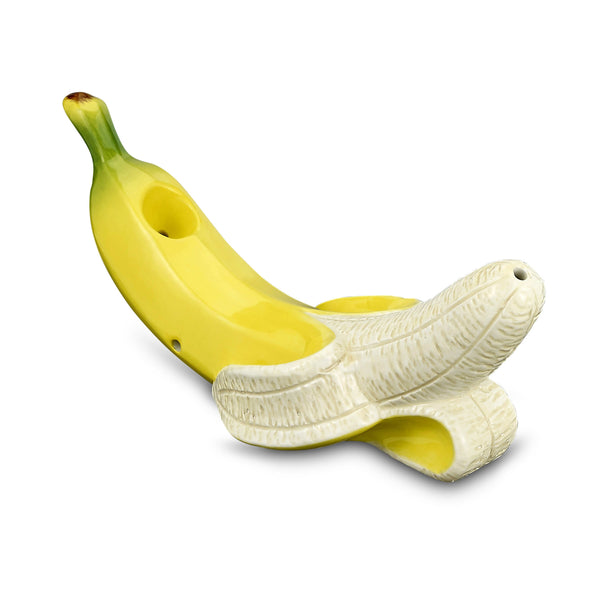 O banana pipe - curvy tropical fruit pipe