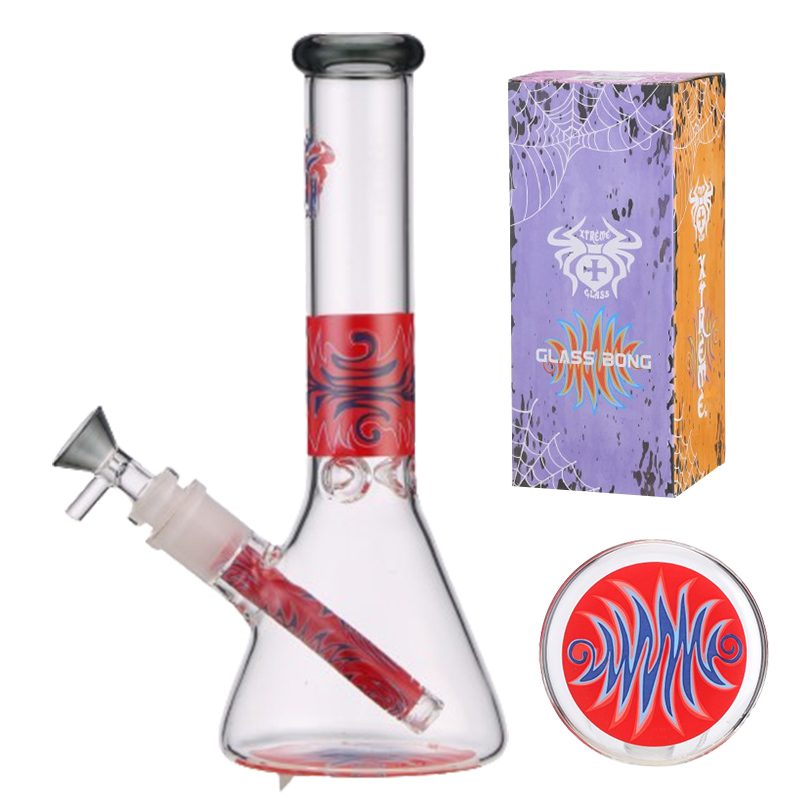 O Xtreme | 10" Glass water bong [K4]