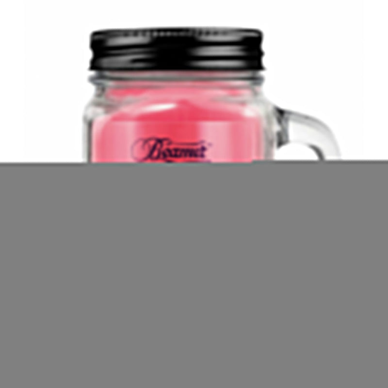 Beamer Candle Co. 7oz & 12oz Glass Mason Jar - Red F*