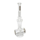 Red Eye Tek® | 30" Tall Zenith Tube W/Crop Circle Motif, Chandelier & Showerhead Glass Bong West Coast Gifts