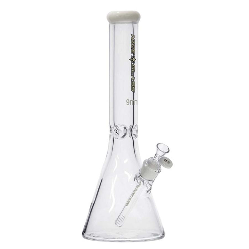 O NG | 16 inch 9mm Flat Mouth Beaker [S202]