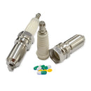 Secret Stash Car Spark Plug Style Pill Box Storage - Display of 24 Vial ONE