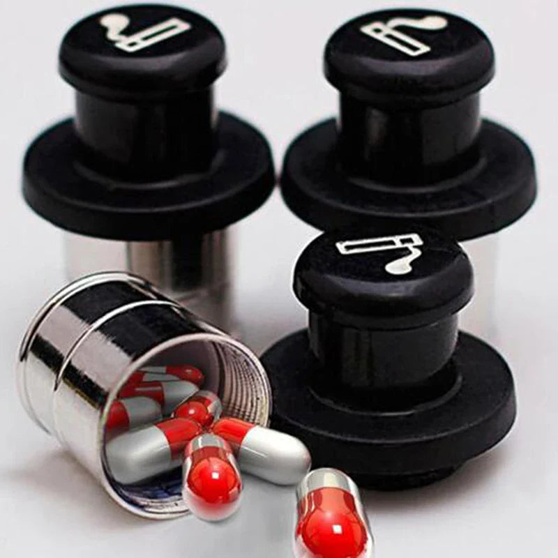 O Secret Stash Car Cigarette Lighter Style Pill Box Storage