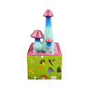 triple mushroom pipe Ceramic Pipe Roast and Toast Gifts