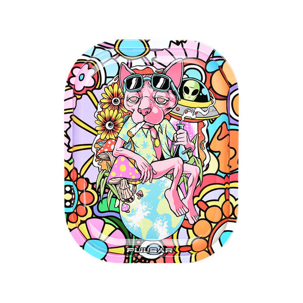 SC Pulsar Chill Cat Mini Rolling Tray 7" x 5.5"