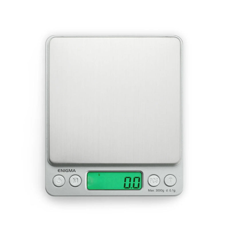 O Truweigh | Enigma Scale - 3000g x 0.1g - Silver