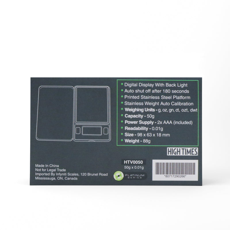 High Times Virus, Licensed Digital Pocket Scale, 50g x 0.01g