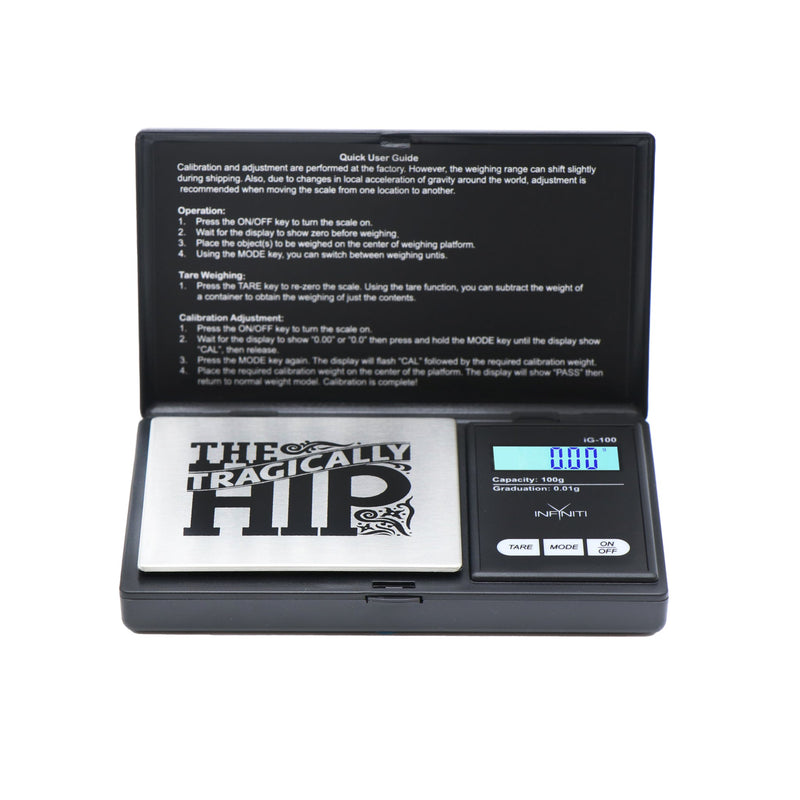 The Tragically Hip G-Force, Licensed Digital Pocket Scale, 100g x 0.01g