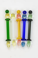 Glass Dabber [SKGA1179] Pack of 5 Cap · Dabber · Insert · Clip · Nail Canadian Distributor