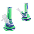 5″ Silicone Simple Style Mini Bong [SMKE-070] Resin · Silicone · Plastic Bong Canadian Distributor Blue/Green