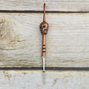 4.7” Stainless Steel Skull Dab Tool [SMKE-104] Cap · Dabber · Insert · Clip · Nail Canadian Distributor