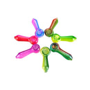 4" Glass Hand Pipes Box of 21 [SMKJ-101] Glass Pipe Canadian Distributor