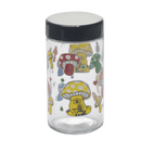 180ml Glass Storage Jar with Sticker Design – Compact & Stylish [SMKZ-145] Jar Canadian Distributor Colorful Mushroom