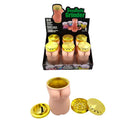 4-Part 60mm Sexy Body Metal Herb Grinder – Silicone Body with Big Storage [SMKZ122] Display Pack Canadian Distributor