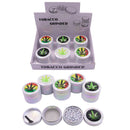 4 Parts 55MM Mertal Grinder – 12pcs/Display [SMKZ128-9] Display Pack Canadian Distributor Psydelic