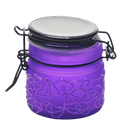 Spider Web Design Glass Storage Jar – Purple-Multiple Sizes Available [SMKZ-139] Jar Canadian Distributor 90 ml