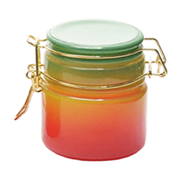 Rainbow Color Glass Storage Jar-Multiple Sizes Available [SMKZ-140] Jar Canadian Distributor 90 ml