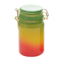 Rainbow Color Glass Storage Jar-Multiple Sizes Available [SMKZ-140] Jar Canadian Distributor 240 ml