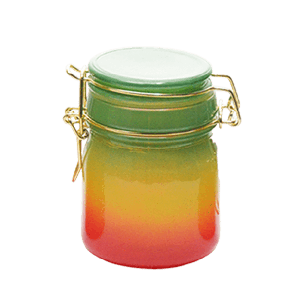 Rainbow Color Glass Storage Jar-Multiple Sizes Available [SMKZ-140] Jar Canadian Distributor 150 ml