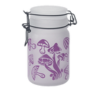 Purple Mushroom Glass Storage Jar-Multiple Sizes Available [SMKZ-142] Jar Canadian Distributor 240 ml