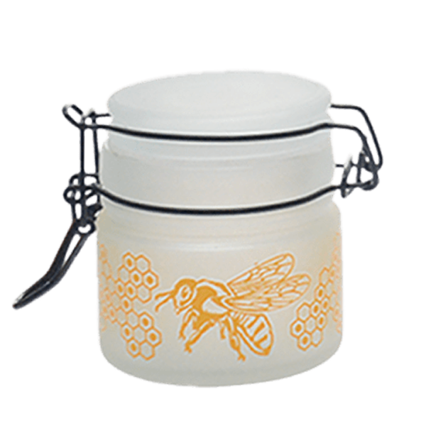 Honey Bee Glass Storage Jar-Multiple Sizes Available [SMKZ-143] Jar Canadian Distributor 90 ml