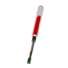 6″ Cute Candy Dabber Tool Poker – Glass & Metal Design [SMKZ153] Cap · Dabber · Insert · Clip · Nail Canadian Distributor Red
