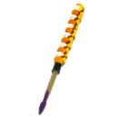 6″ Twirly Glass & Stainless Steel Dab Tool [SMKZ154] Cap · Dabber · Insert · Clip · Nail Canadian Distributor Color B